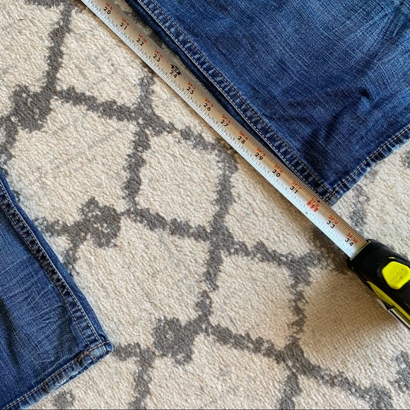 Men’s Silver “Zac” Blue Straight Jeans Size- W28 L34 - Picture 10 of 12